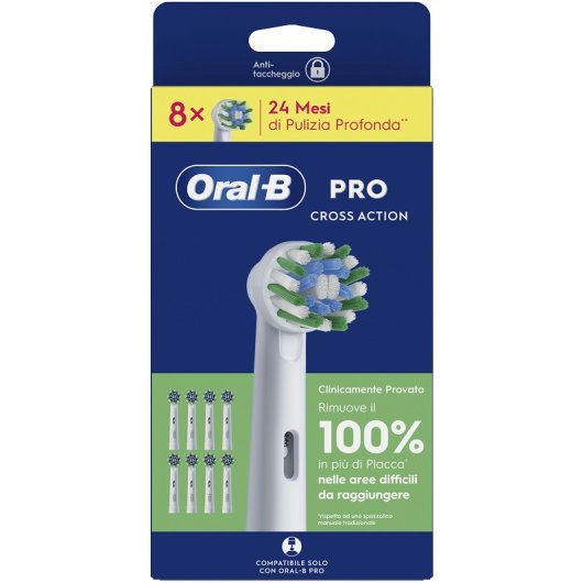 ORALB CROSSAC.PRO RICAM.8PZ