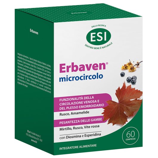 ESI ERBAVEN MICROCIRCOLO 60CPR S ESI ERBAVEN MICROCIRCOLO 60CPR S