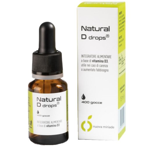 NATURAL D DROPS GOCCE 15ML NATURAL D DROPS GOCCE 15ML