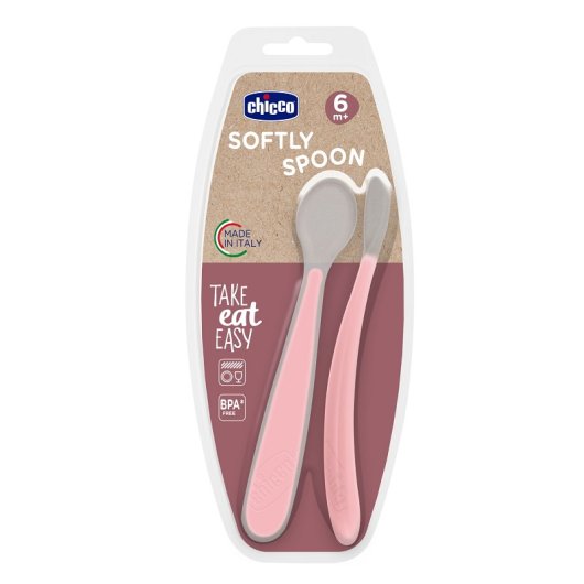 CH CUCCHIAIO SIL DOPP ROSA 6M CH CUCCHIAIO SIL DOPP ROSA 6M