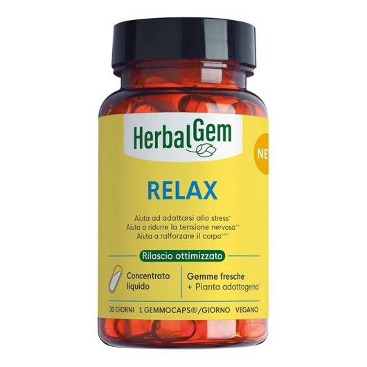 HERBALGEM RELAX 30CPS LIQ VEGAN HERBALGEM RELAX 30CPS LIQ VEGAN