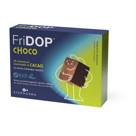 FRIDOP CHOCO 30CPR MASTICABILI FRIDOP CHOCO 30CPR MASTICABILI