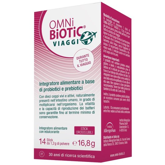 OMNI BIOTIC VIAGGI 14STICK S/G/L OMNI BIOTIC VIAGGI 14STICK S/G/L