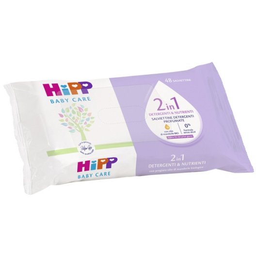 HIPP SALVIETTINE 2IN1 48PZ