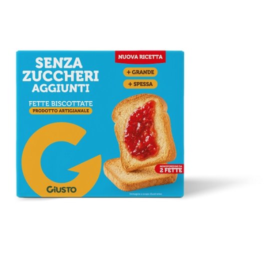GIUSTO S/Z FETTE BISC 120G