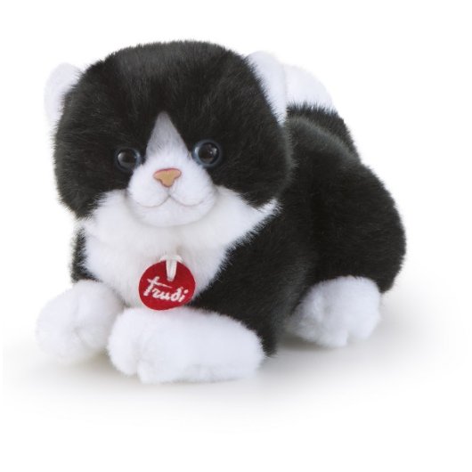 TRUDINO GATTO BIANCO NERO TRUDINO GATTO BIANCO NERO