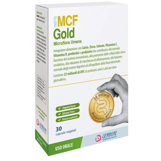 MCF GOLD 30CPS VEGETALI N/F CEMO