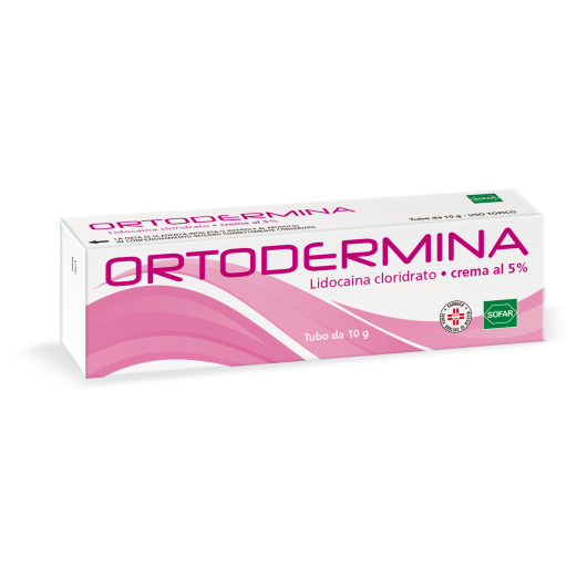 Ortodermina - Alfasigma - 10 grammi - Trattamento anestetico locale