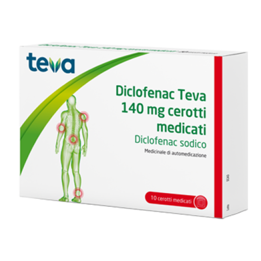 DICLOFENAC TE 10CER MED 140MG