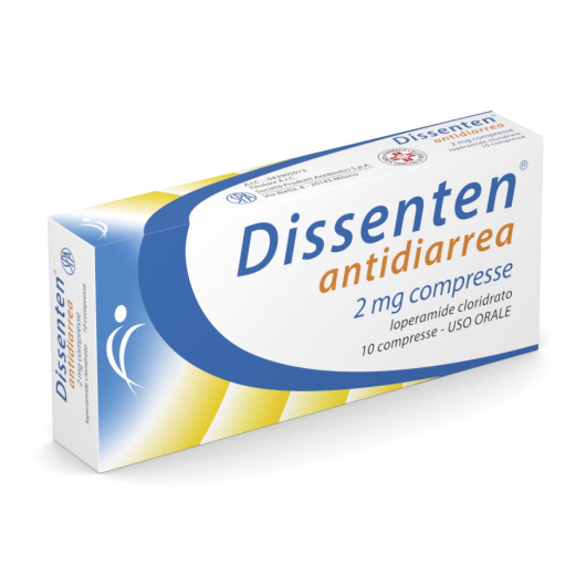 DISSENTEN ANTIDIARREA 10CPR2MG