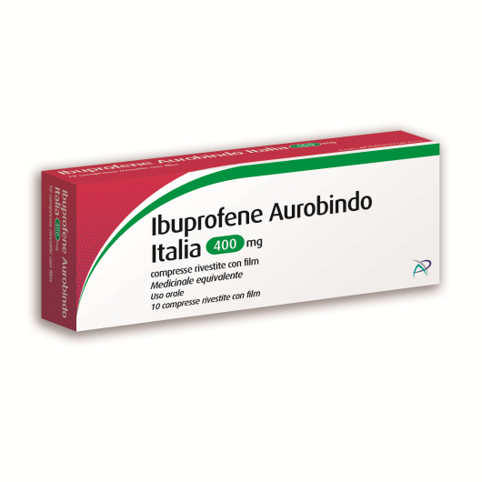 IBUPROFENE AURO*20CPR RIV 400MG