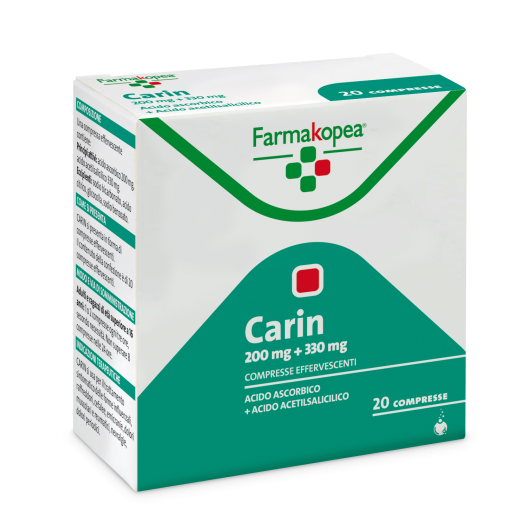 CARIN 20CPR EFF 330MG+200MG