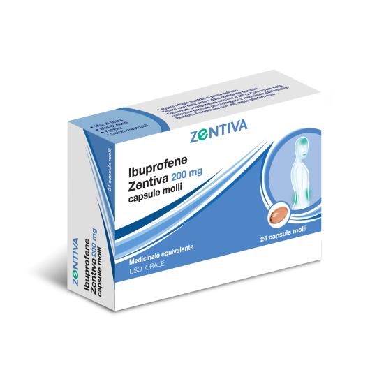 IBUPROFENE ZEN 24CPS MOL 200MG