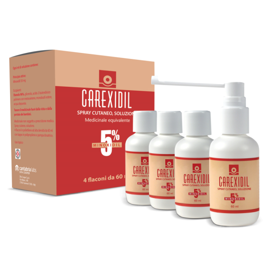 CAREXIDIL 4FL SOLUZCUT60ML5%