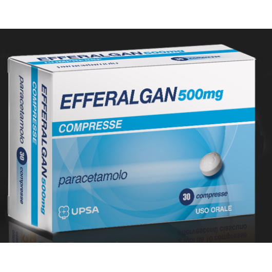 EFFERALGAN 30CPR RIV 500MG
