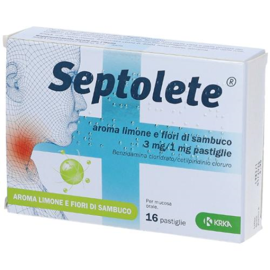 SEPTOLETE 16PAST3+1MG LIM FIOR