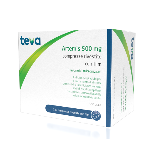 ARTEMIS 120CPR RIV 500MG ARTEMIS 120CPR RIV 500MG