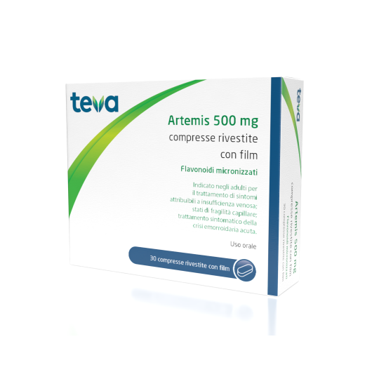 ARTEMIS 30CPR RIV 500MG ARTEMIS 30CPR RIV 500MG