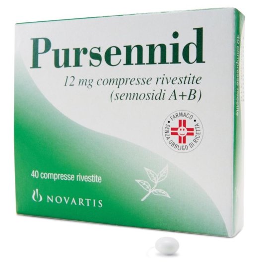 PURSENNID*40CPR RIV 12MG