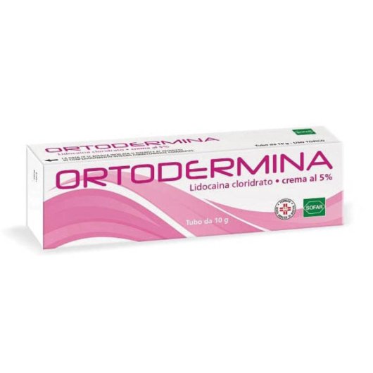 Ortodermina - Alfasigma - 10 grammi - Trattamento anestetico locale