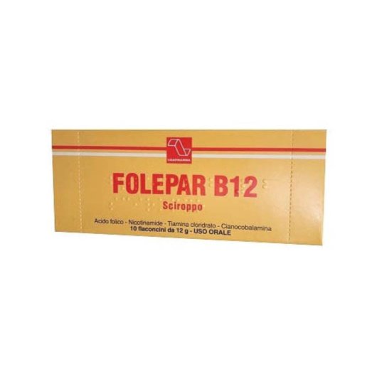 FOLEPAR B12 10FL SCIR 12G