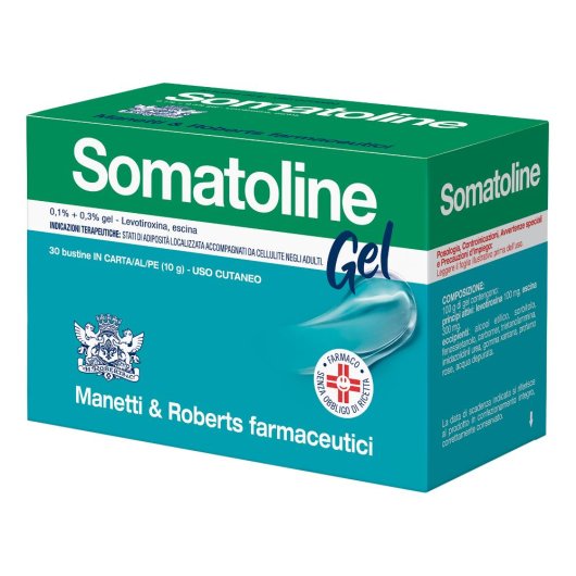 SOMATOLINE GEL 30BUST 10G