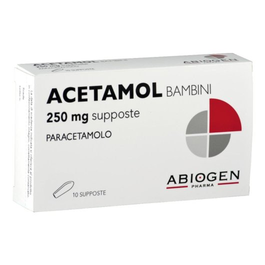 ACETAMOL BB 10SUPP 250MG