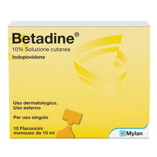 BETADINE SOL CUT 10FL10ML10%