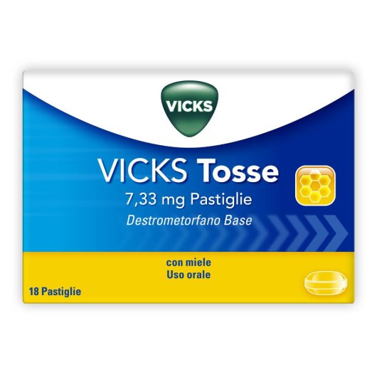 VICKS TOSSE 18PASTL7,33MGMIE