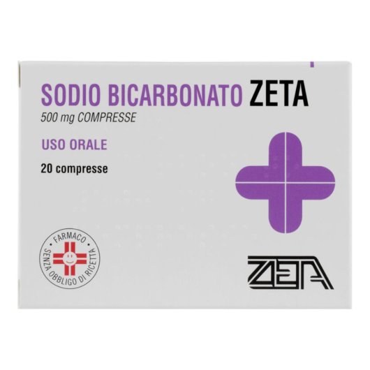 SODIO BICARB 20CPR 500MG