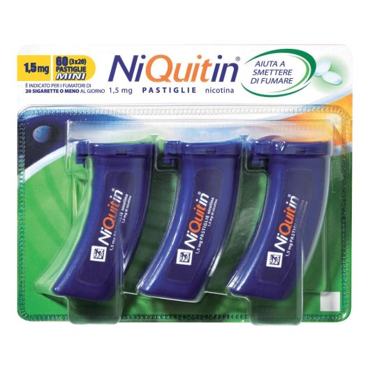 NIQUITIN MINI 60PASTL 1,5MG PP