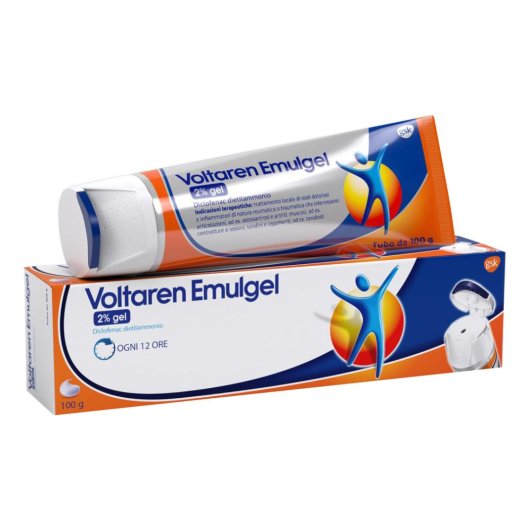 Voltaren Emulgel 2% Antinfiammatorio Diclofenac Dolori Articolari Mal Di Schiena Gel 100 g