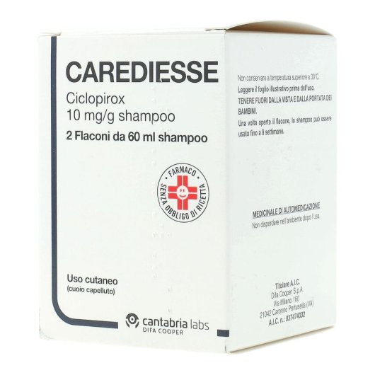 CAREDIESSE SHAMP2FL 60ML10MG/G