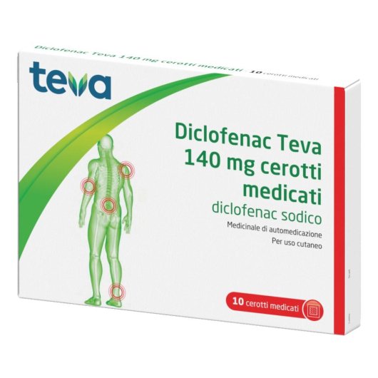 DICLOFENAC TE 10CER MED 140MG