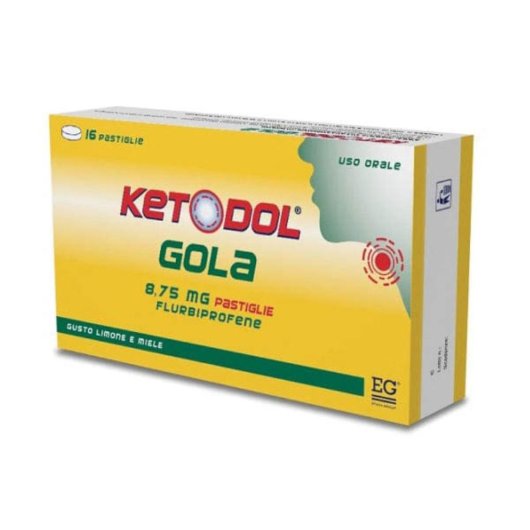 KETODOL GOLA 16PASTL8,75MGLM
