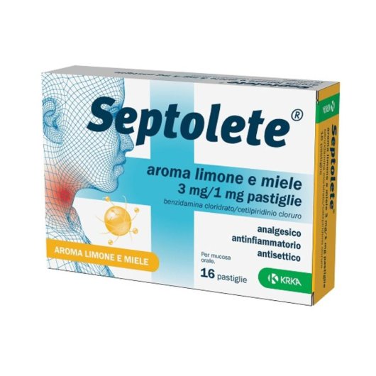 SEPTOLETE 16PAST 3+1MG LIM MIE