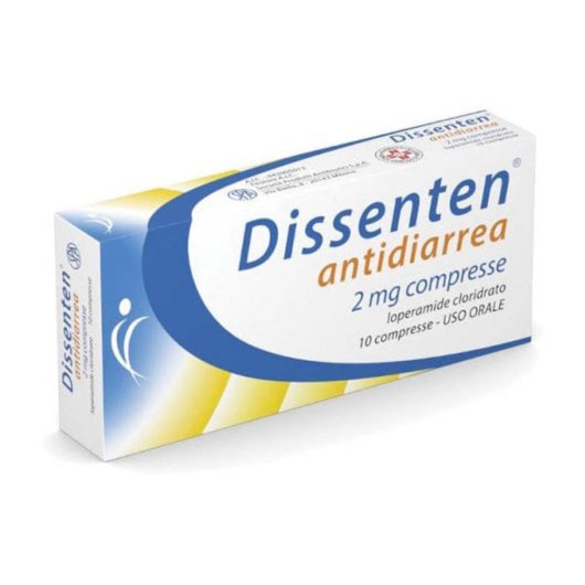 DISSENTEN ANTIDIARREA 10CPR2MG