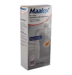 MAALOX*OS SOSP 250ML 4%+3,5% GMM