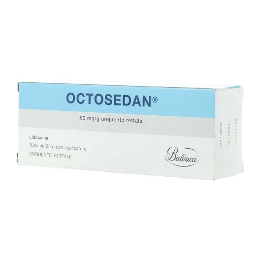 OCTOSEDAN UNG RETT 25G50MG/G