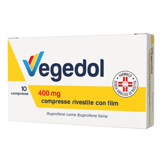 VEGEDOL 10CPR RIV 400MG VEGEDOL 10CPR RIV 400MG