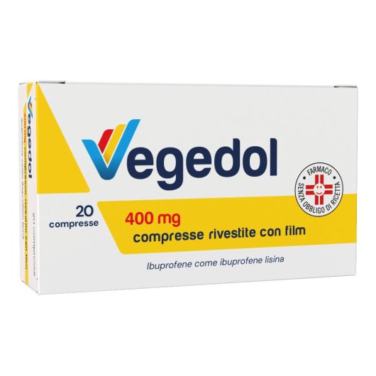 VEGEDOL 20CPR RIV 400MG VEGEDOL 20CPR RIV 400MG