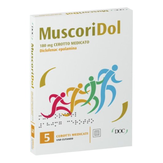 MUSCORIDOL 5CER MED 180MG