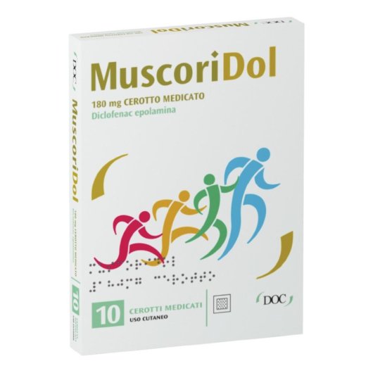 MUSCORIDOL 10CER MED 180MG