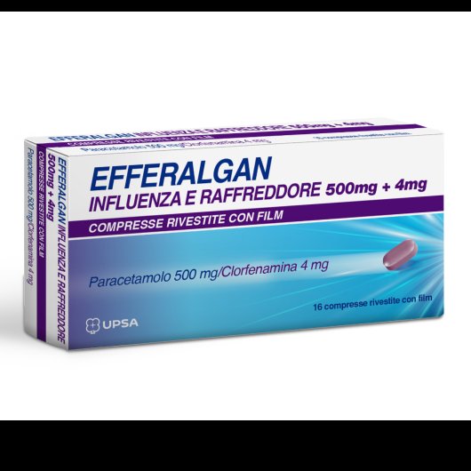 EFFERALGAN 16CPRRIV500MG+4MG