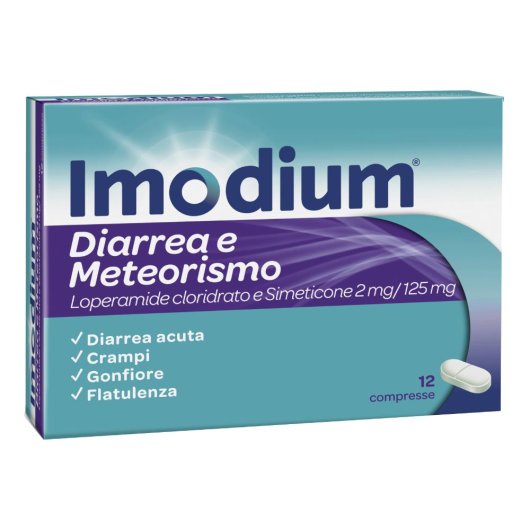 IMODIUM DIARREA EMETEOR12CPR