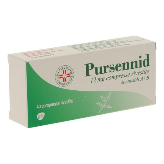 PURSENNID 40CPR RIV 12MG PURSENNID 40CPR RIV 12MG