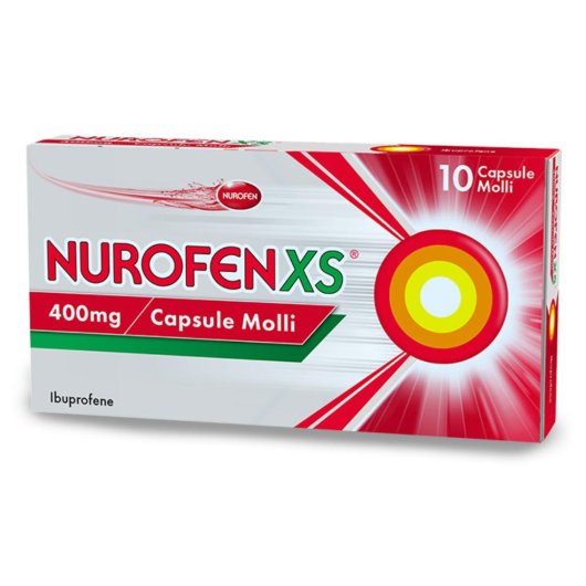 NUROFENXS 10CPS MOLLI 400MG