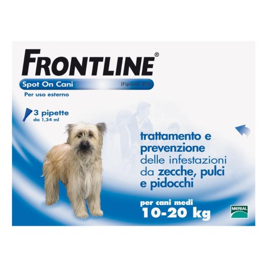 FRONTLINE-SPOTON CANI M 3PIP