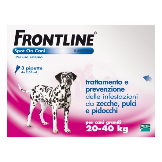 FRONTLINE*SPOTON CANI GR 3PIP