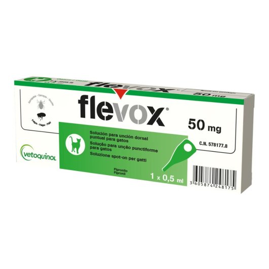 FLEVOX*SPOTON 1PIP 0,5ML GATTI